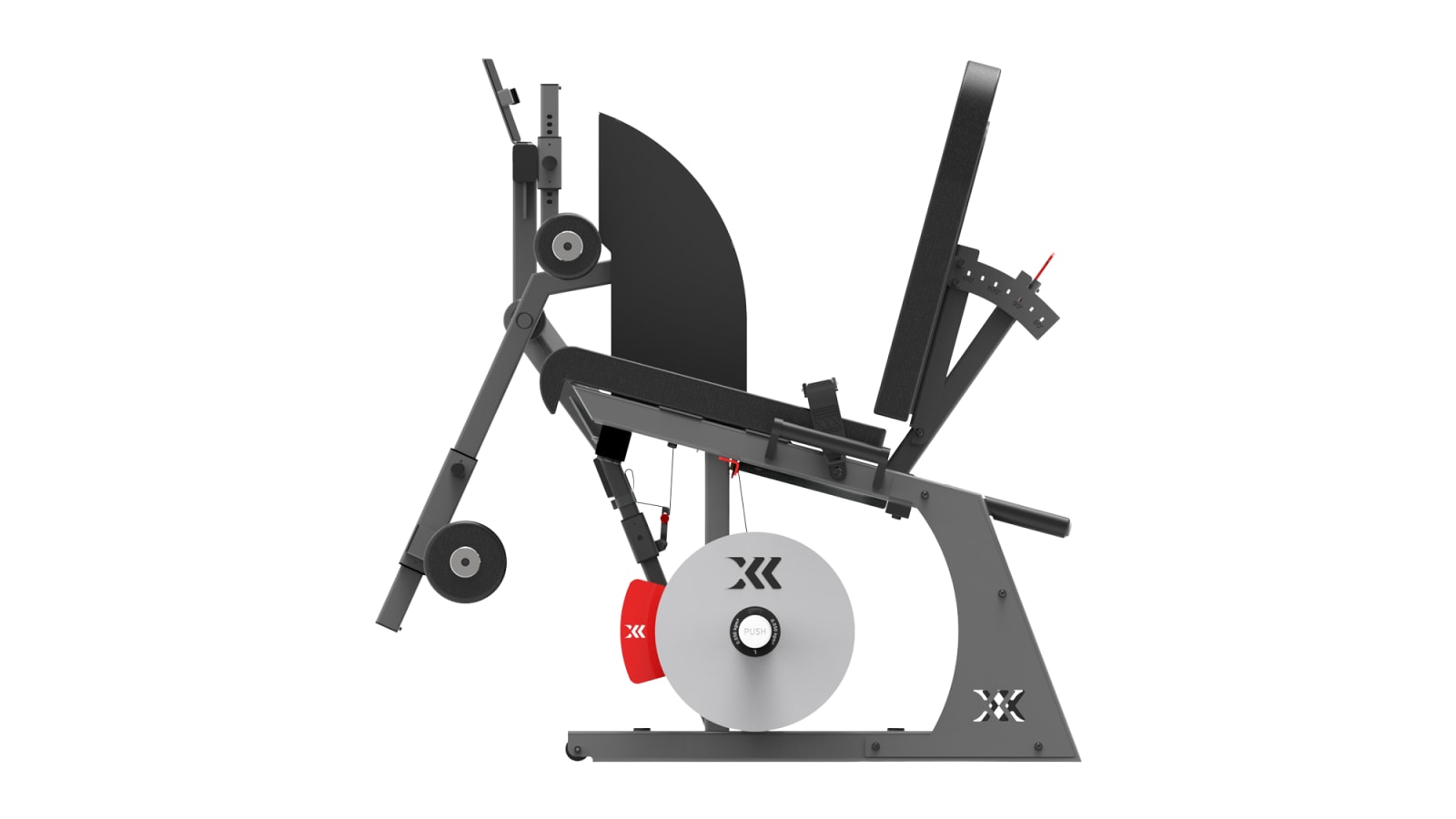 Exxentric LegFlexx | Seated Flywheel Leg Curl Machine | Rogue Fitness